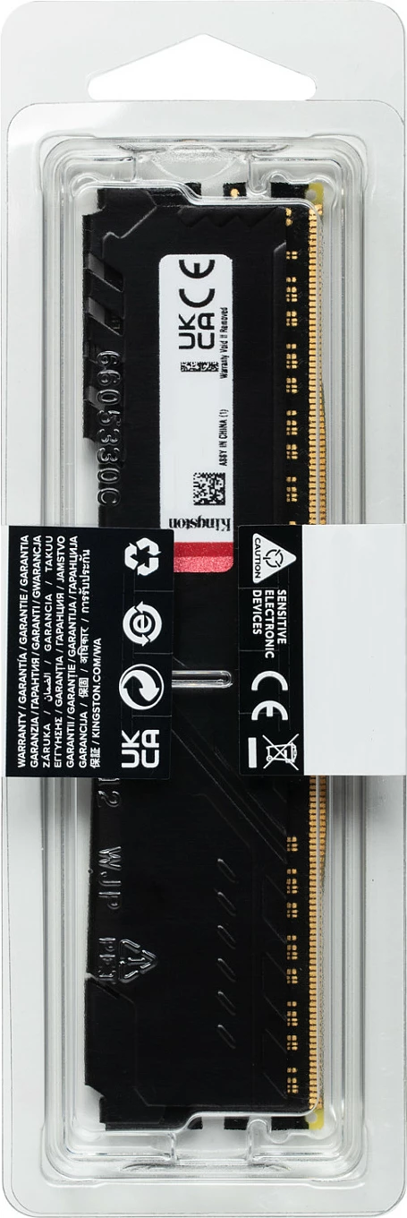 RAM Memorje Kingston FURY Beast 8GB 3600MT/s, e zezë
