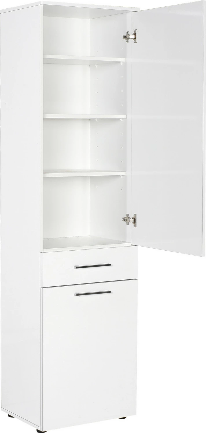 Dollap multifunksional, ngjyrë e bardhë, Hanah Home, Adr-621-Pp-1