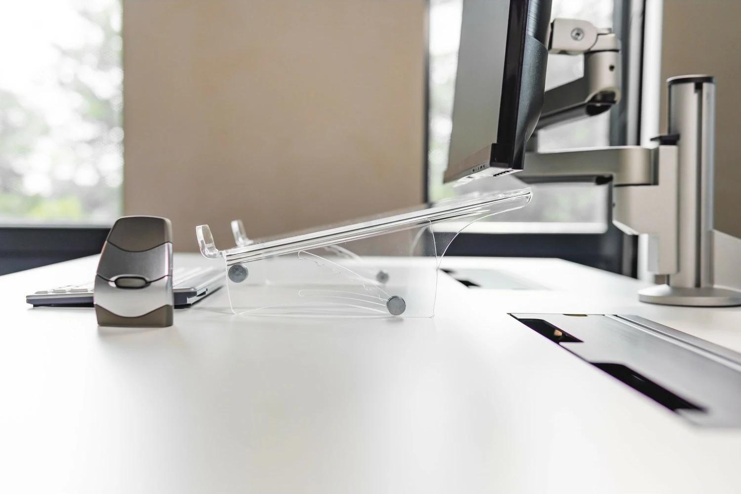 Mbajtës dokumentesh BakkerElkhuizen Q-doc 515, transparent