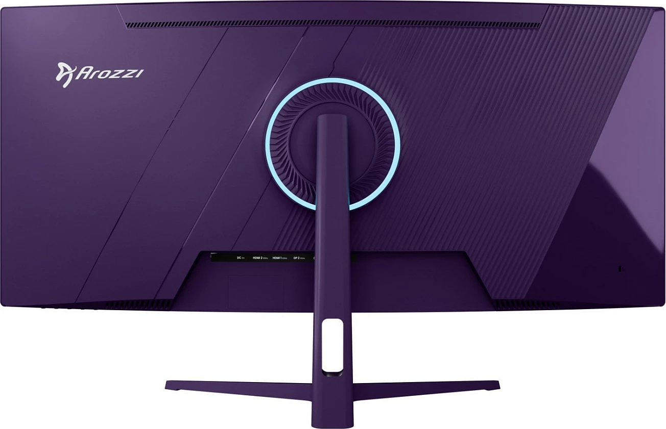 Monitor Arozzi TFT Nova 34", UWQHD 3440x1440, 165Hz, i lakuar, VA, lila
