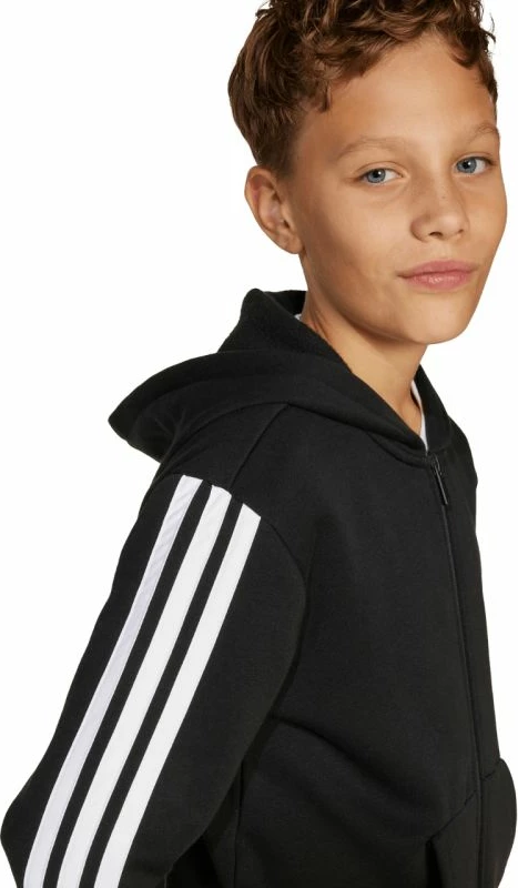 Duks për fëmijë adidas, zi e bardhë [Madhësia: 128 cm]