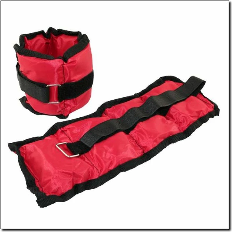 Peshë për stërvitje HMS, 2 x 0.7 Kg (OB02), e kuqe