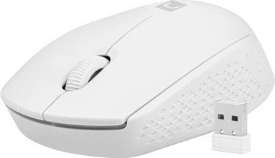 Maus wireless Natec Stork NMY-2188, 1600 DPI, i bardhë