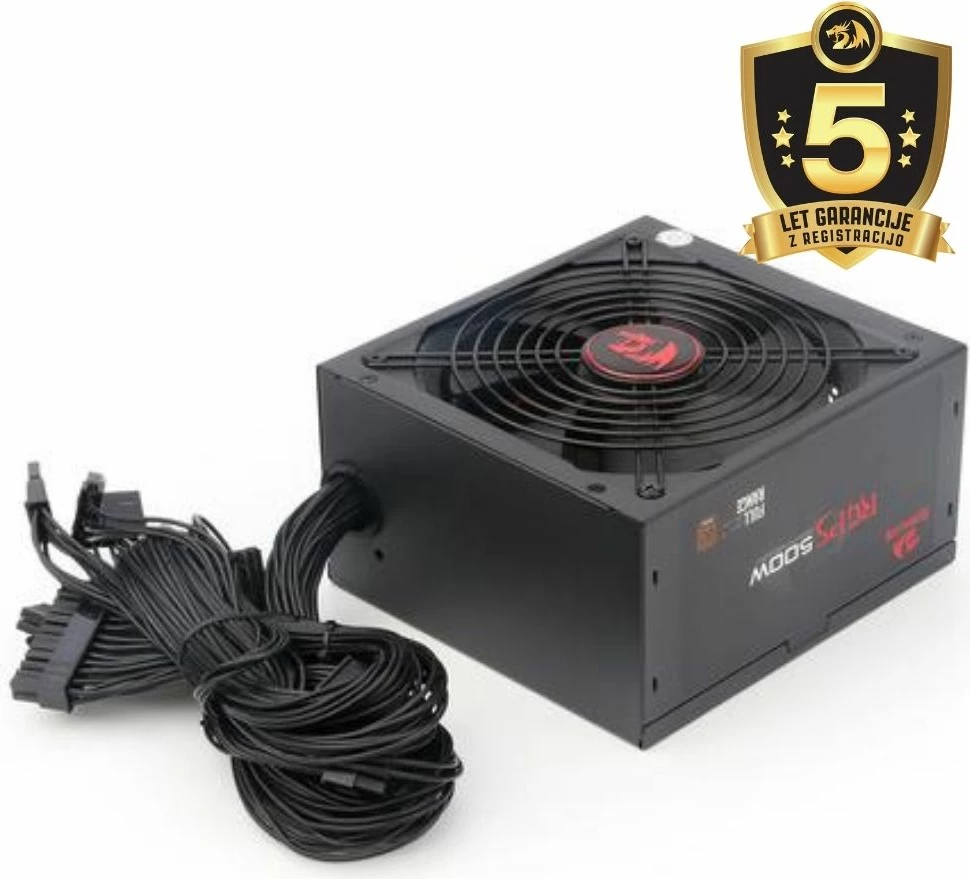 Furnizues rryme për PC Redragon GC-PS001 500W 80 Plus Bronze, i zi