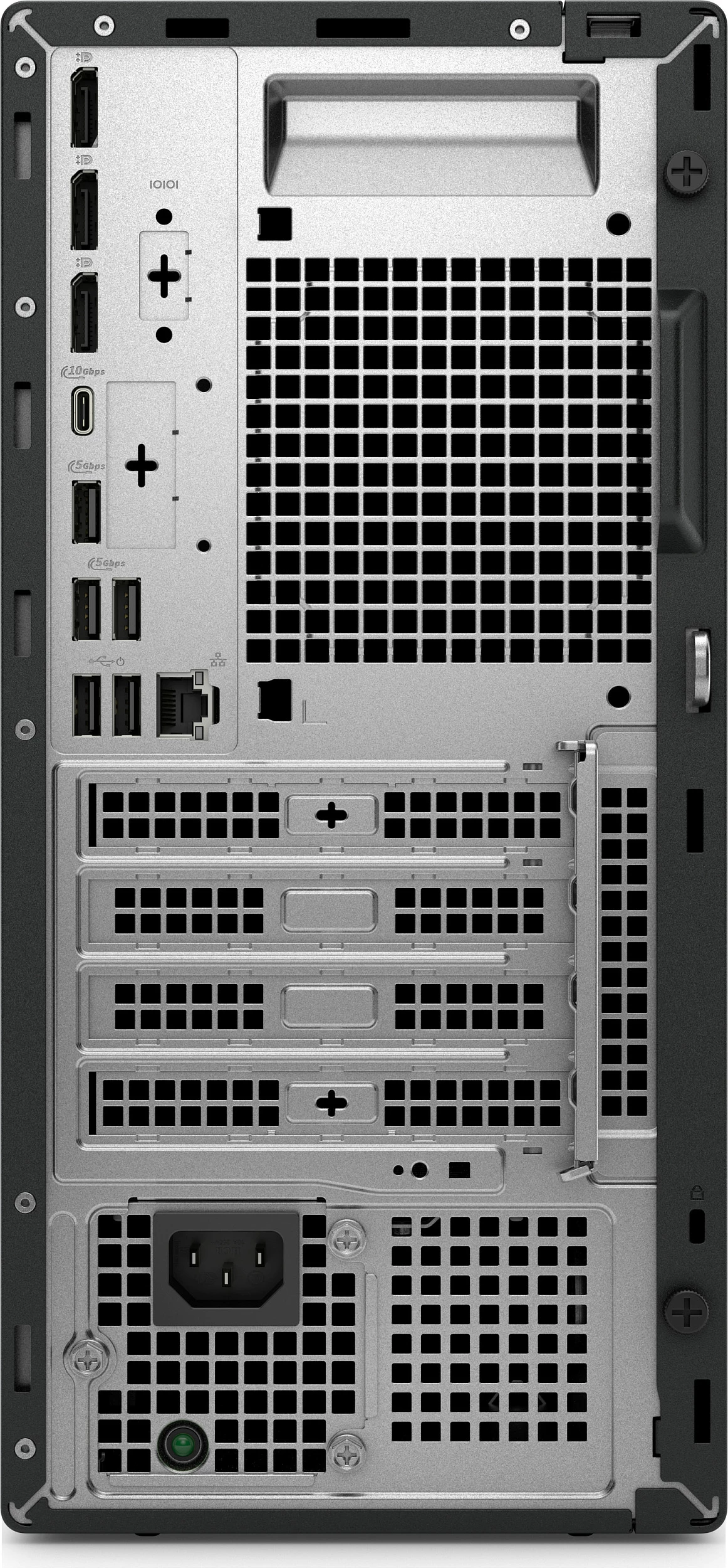 Kasë Dell Pro TOWER PLUS QBT1250, 16GB DDR5, 3x DisplayPort, e zezë
