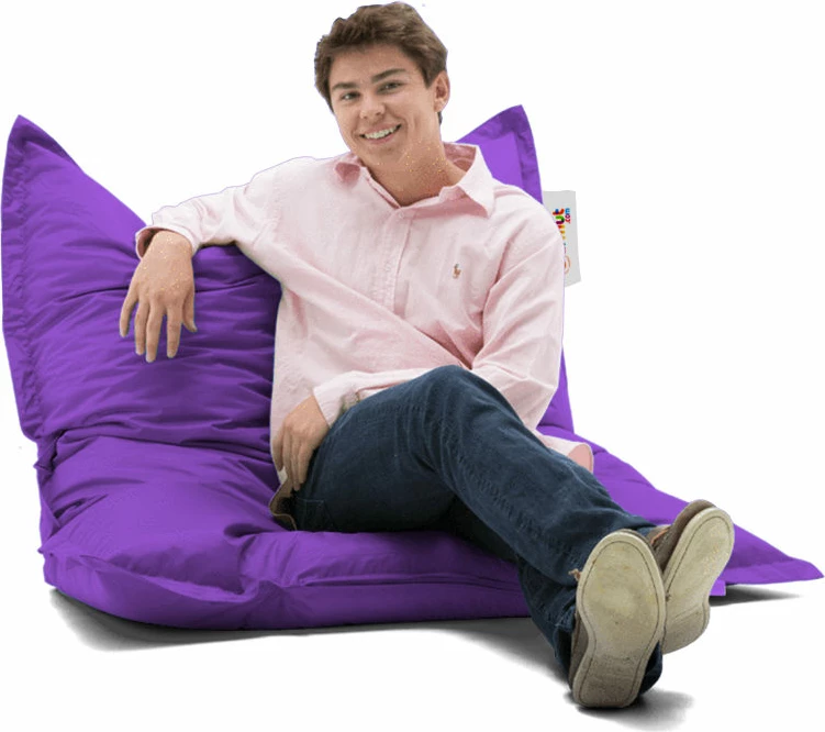 Puf kopshti, ngjyrë vjollcë, Atelier del Sofa, 100x100