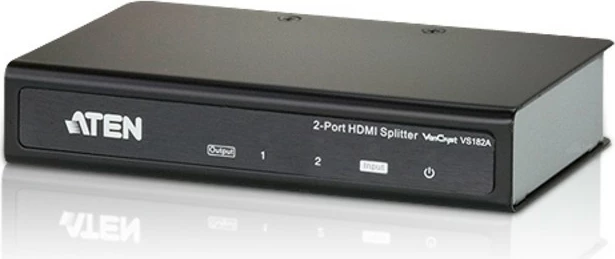 HDMI splitter, ATEN VS182A, 2 porta, 4K, HDCP, e zezë