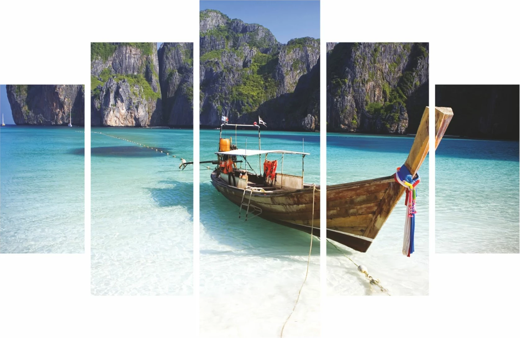 Pikturë dekorative MDF, 5 pjesë, Wallity, ST057