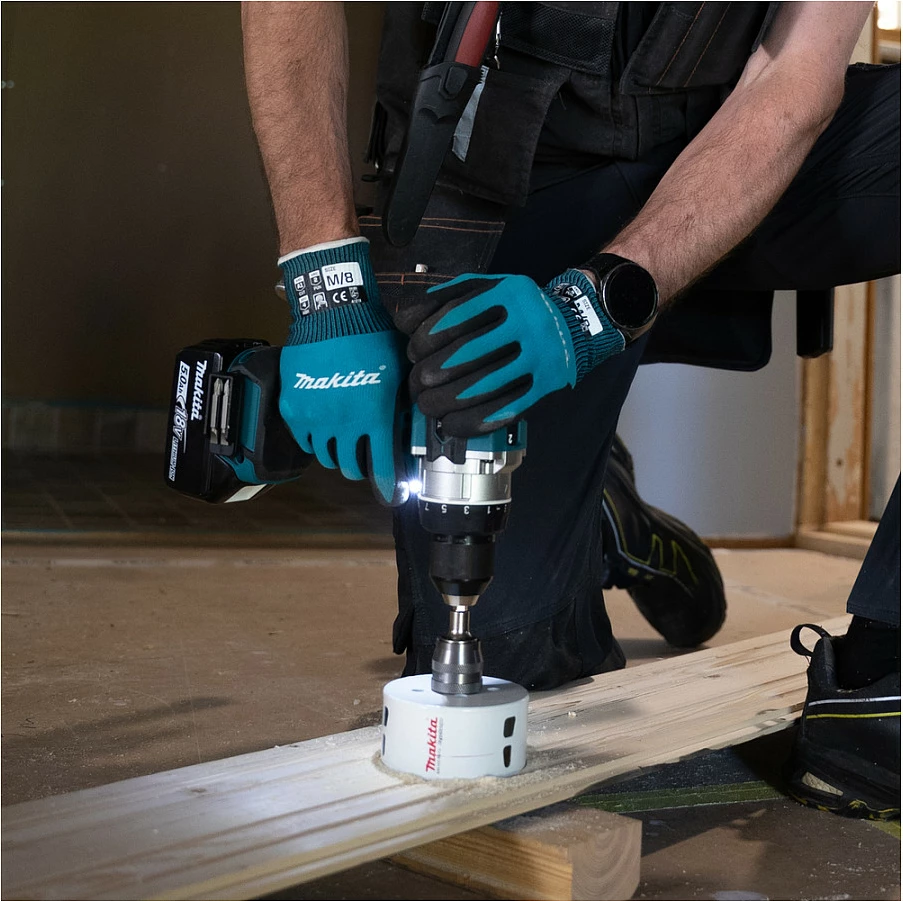 Bormashinë/vidhosëse me bateri Makita DDF492Z, 18V Li-Ion, brushless, mandrinë 13mm, blu/zezë