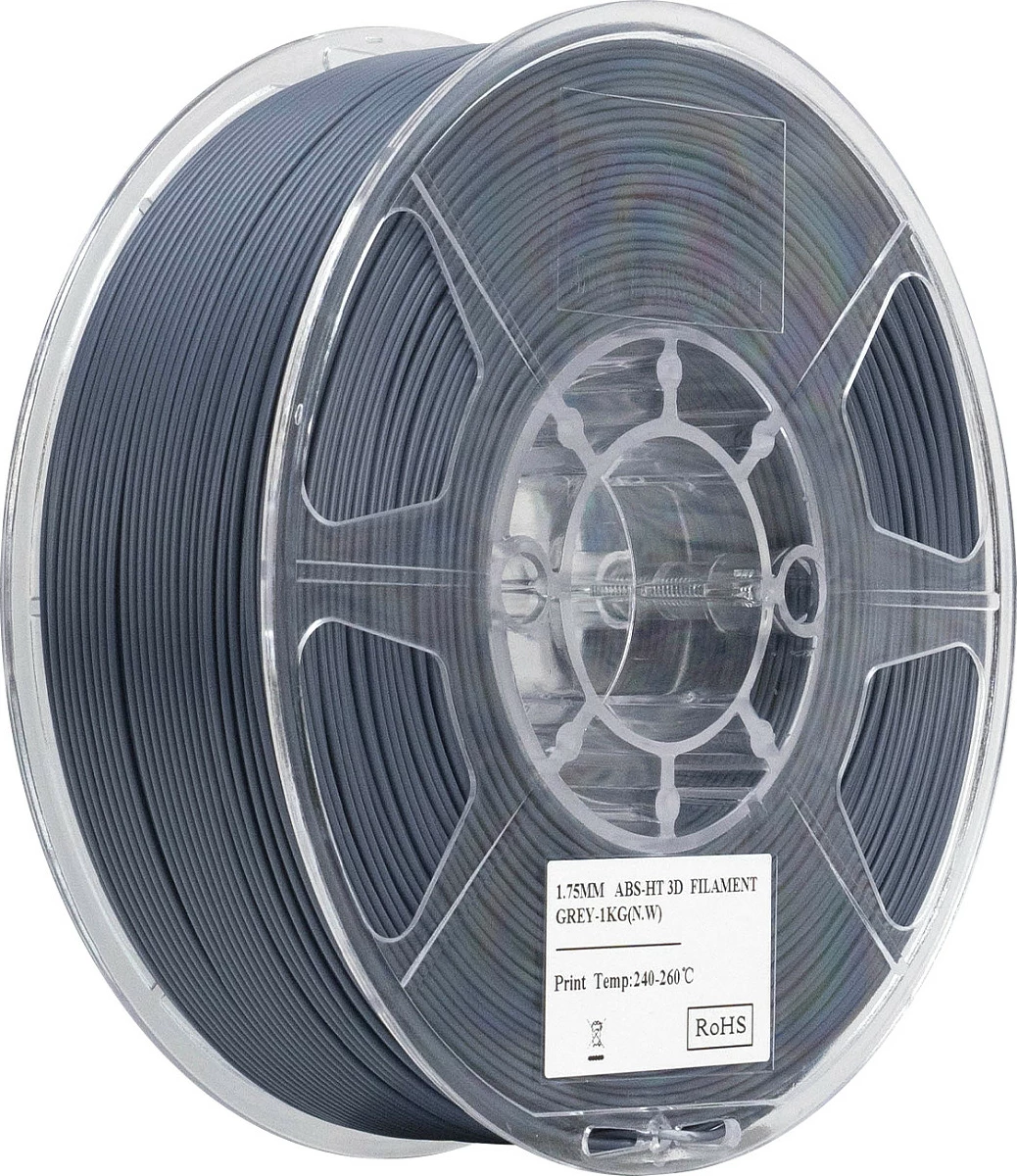 Filament 3D eSun EABS-HT, 1.75mm, 1kg, Gri