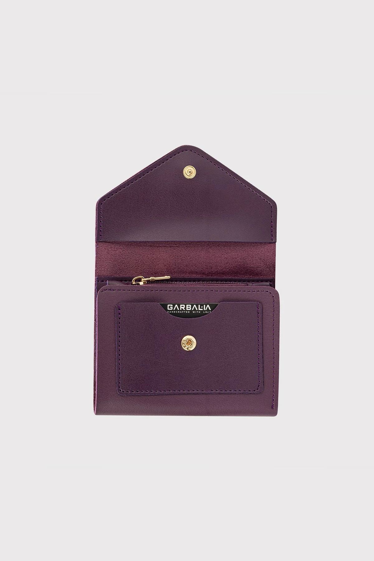 Portofol për gra, Zoozie Bags, ngjyrë damson