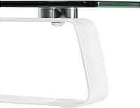 Mbajtëse monitori LogiLink, xham, max 20 kg, transparente