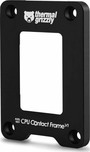 Kornizë kontakti CPU Thermal Grizzly Intel 1851 CPU Contact Frame V1, e zezë