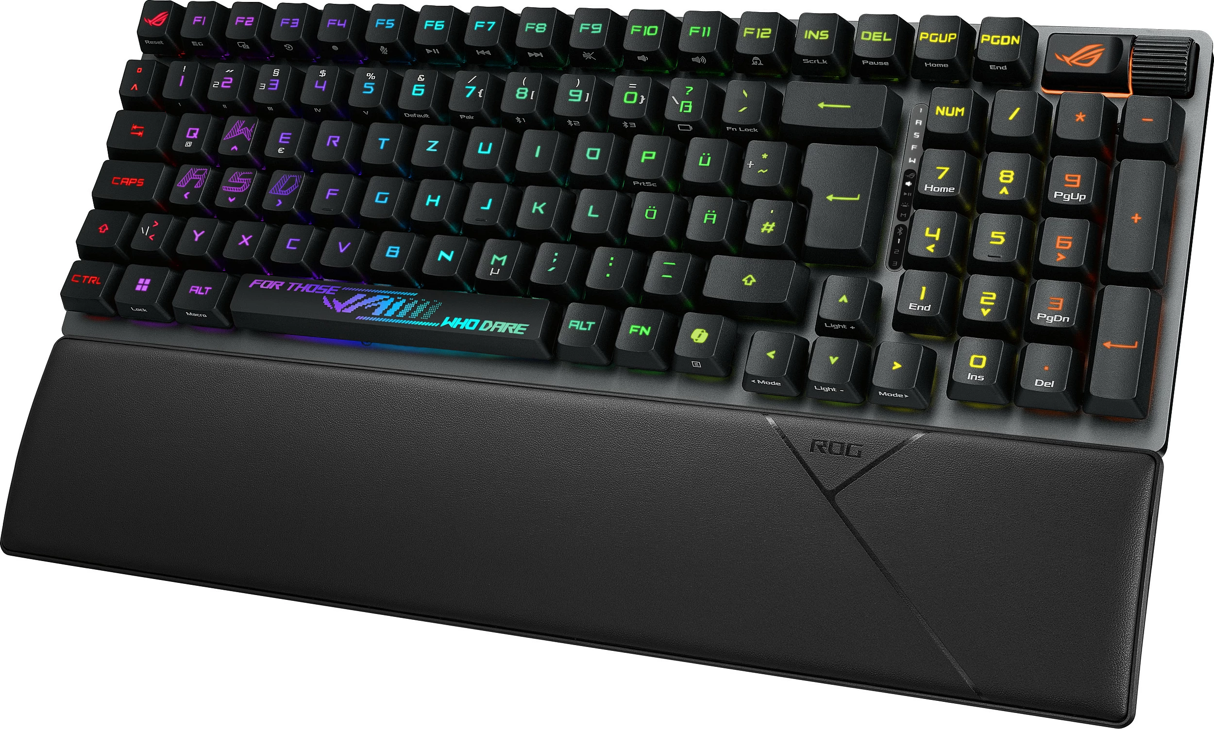 Tastierë gaming ASUS ROG Strix Scope II 96 RX Wireless, FR Layout, RGB, e zezë