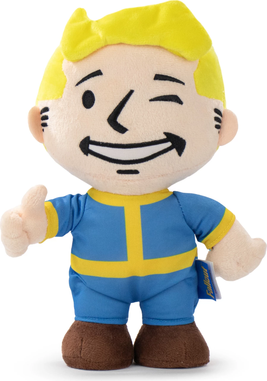 Pelush Barrado Fallout Vault Boy 26 cm, blu/verdhë