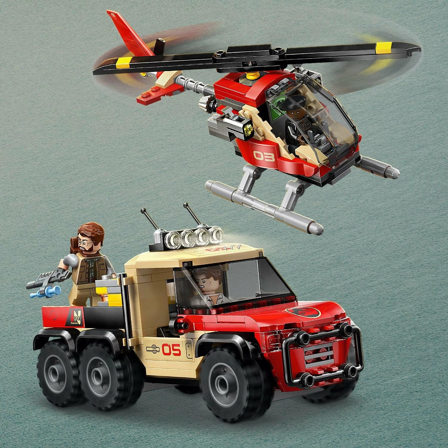 Set LEGO Jurassic World 76976 Aerial Mission, 984 pjesë