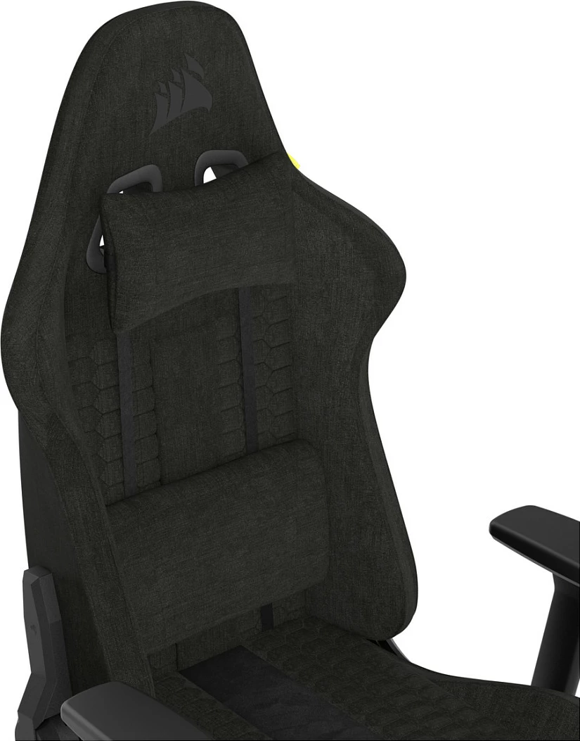 Karrige gaming Corsair TC100 RELAXED, stof (fabric), e zezë