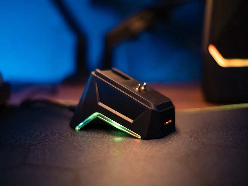 Maus gaming Tracer GameZone Nord, wireless/USB-C, 12000 DPI, e zezë