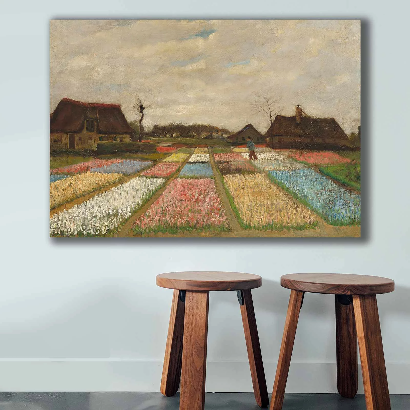 Pikturë dekorative në kanavacë Wallity, 70100VANGOGH071, shumëngjyrëshe, 70x100cm