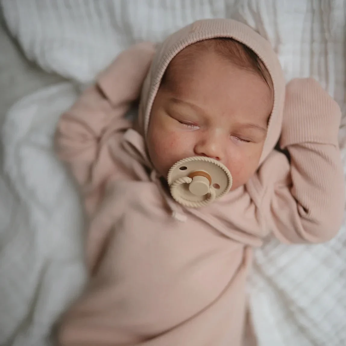 Biberon FRIGG Rope, 6-18 muaj, 1 copë, bezhë