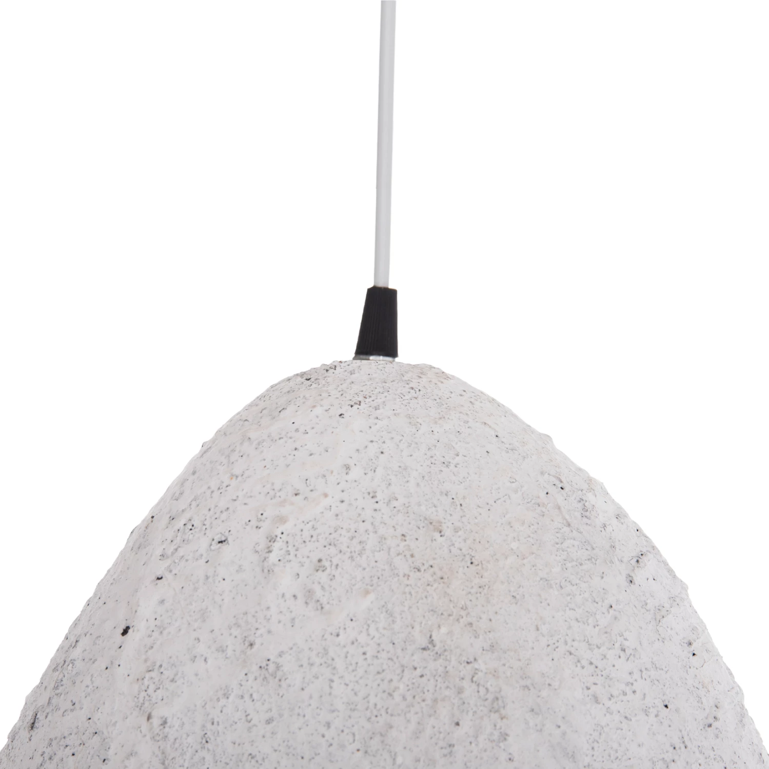 Llambë tavani varëse, pamje guri, STONER (S), e bardhë, FH4417.02, 37x30x45Hcm