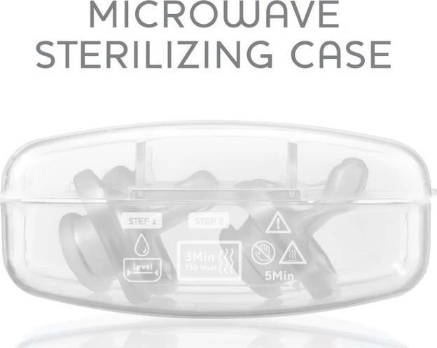 Biberon qetësues Chicco PhysioForma Mini Soft 0-2M silikon, mix, 2 copë