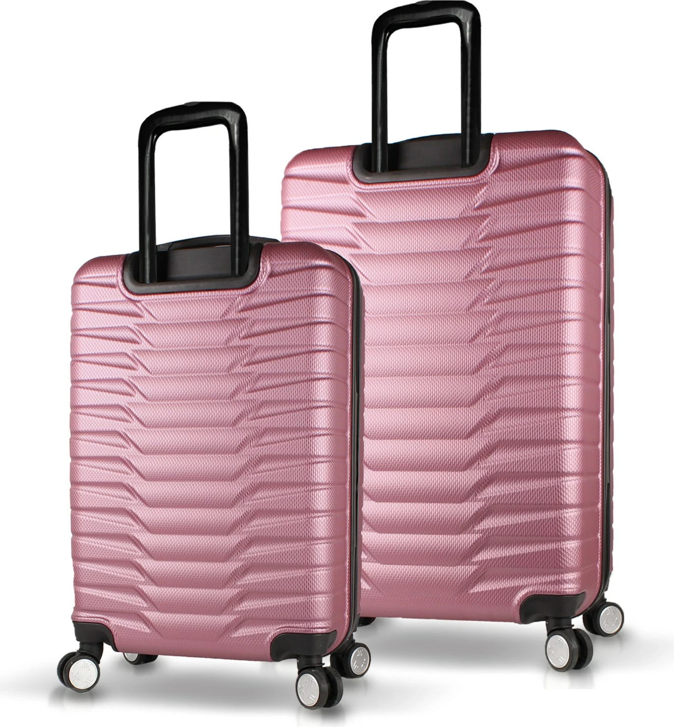 Set valixhesh (2 copë), ngjyrë rozë gold, Zoozie Bags, 5790