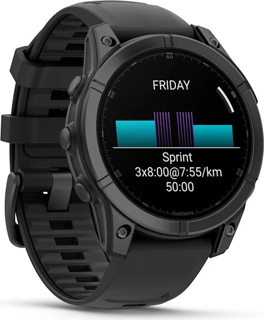 Smartwatch Garmin Fenix E, 16GB, AMOLED, GPS, i zi