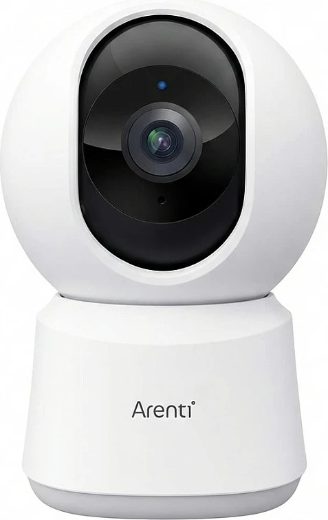 Kamerë sigurie Wi-Fi Arenti Indoor 3K/5MP, Pan/Tilt/Zoom, 5GHz, e bardhë
