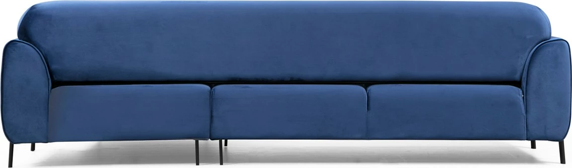 Kënd divan-krevat Atelier del Sofa, kënd i djathtë, ngjyrë blu e errët (L3-Chl)