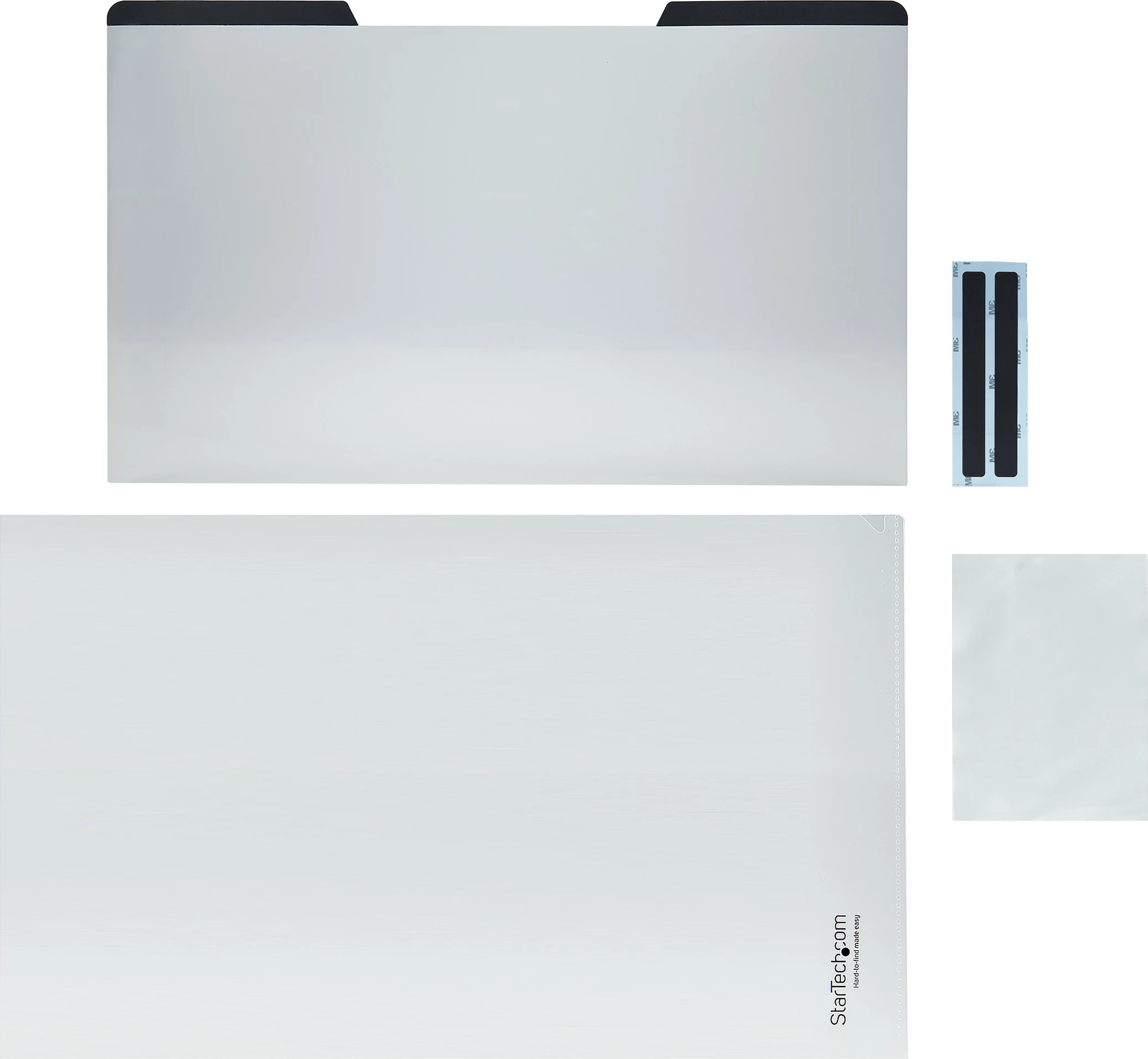 Filtër privatësie për laptop StarTech PRIVSCNLT15, 15.6", 16:9, magnetik, anti-shkëlqim, reduktim drite blu, i zi