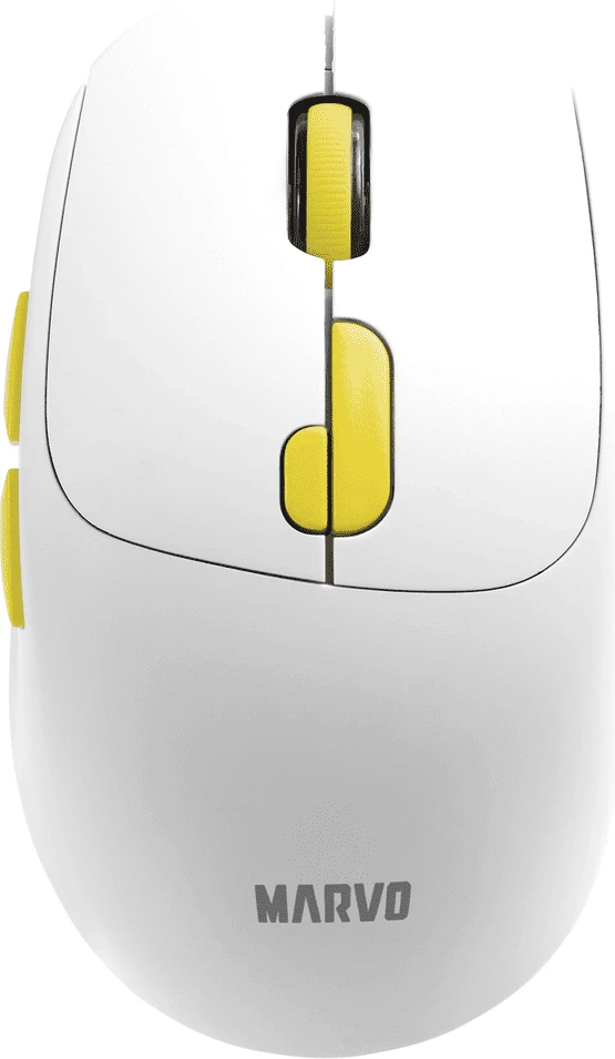 Maus MARVO M809W WH (Bardhë)