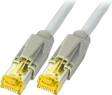 Kabllo rrjeti EFB Elektronik Cat6a S/FTP LSZH 30m, gri