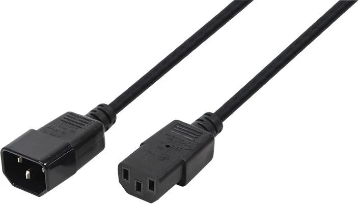 Kabllo vazhduese LogiLink VDE, 250V, 1.8m, e zezë