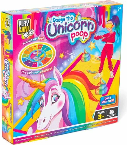 Play & Win Dodge The Unicorn Poop