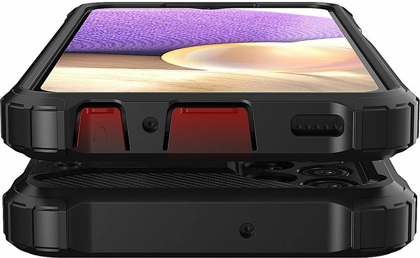 Mbështjellës Hurtel Hybrid Armor për Samsung Galaxy A32 5G, ari
