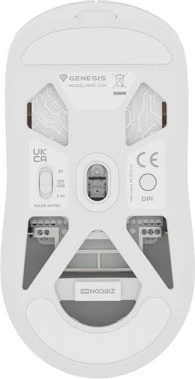 Maus Genesis Zircon 660 Pro, pa tela, 26000 DPI, 6 butona, e bardhë