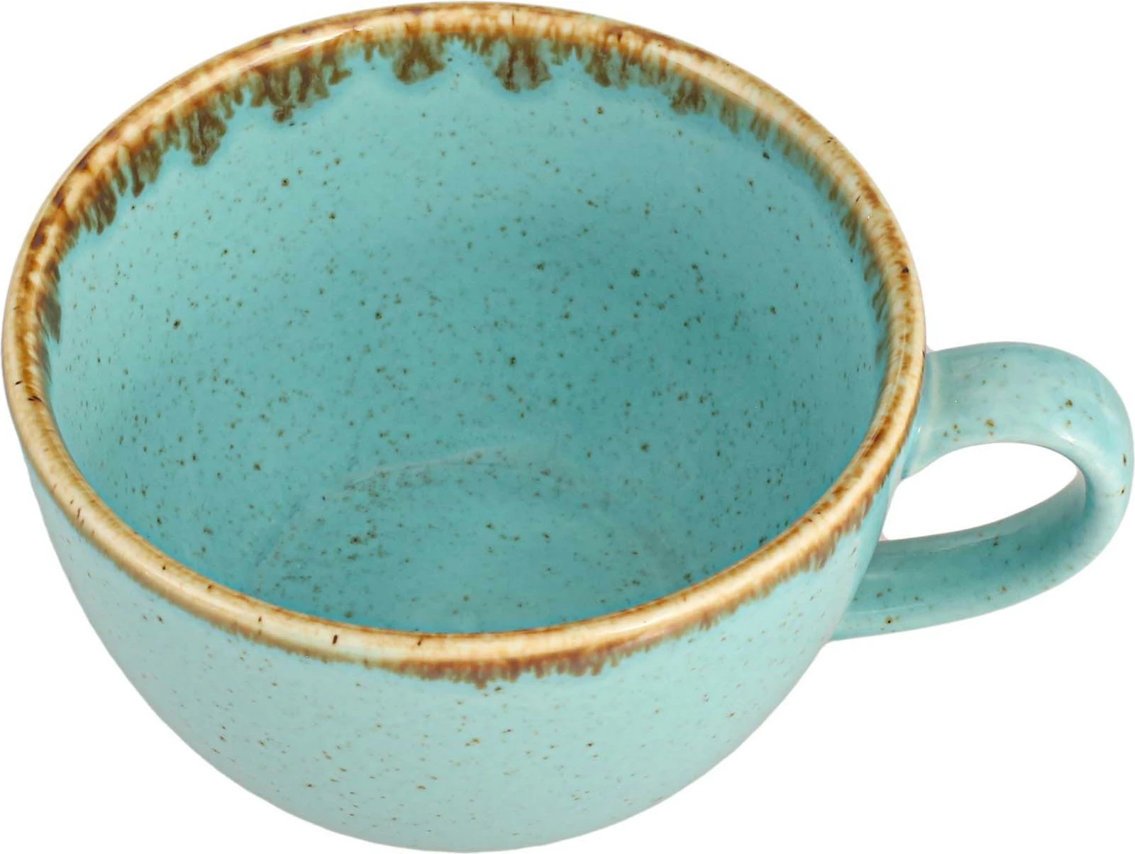 Filxhan porcelani Porland Seasons Laguna 250 ml, blu qielli, set 6 copë