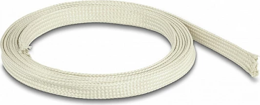 Mbështjellës kablli DeLOCK Nomex, 2 m x 10 mm, rezistent nxehtësie, i bardhë