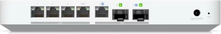 router dhe cloud gateway Ubiquiti Cloud Gateway Fiber UCG-Fiber 10G WAN, 2x 10G SFP/SFP+, 4x 2.5 GbE, firewall i avancuar, e bardhë