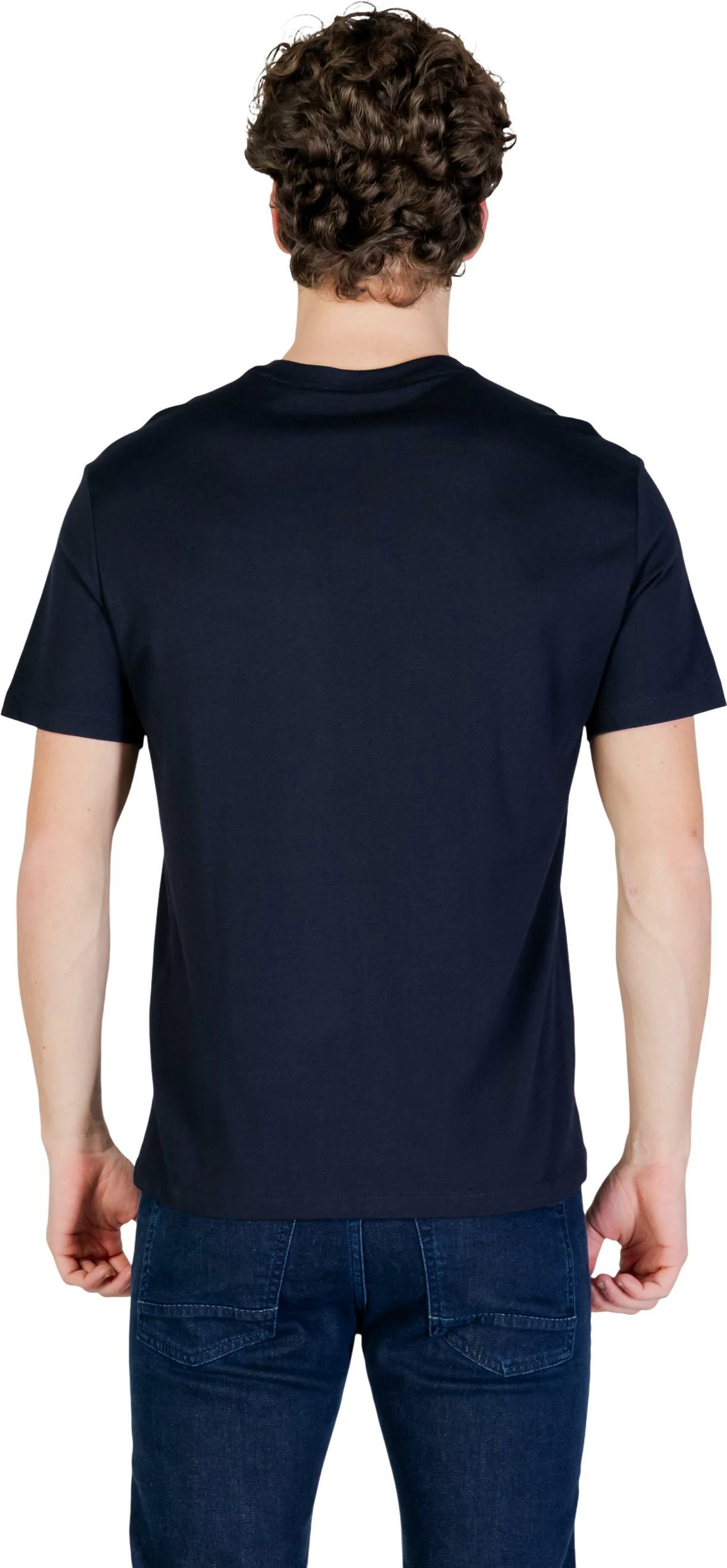 Maicë për meshkuj Armani Exchange XM002779 AF10358, blu e errët [Madhësia: XS]