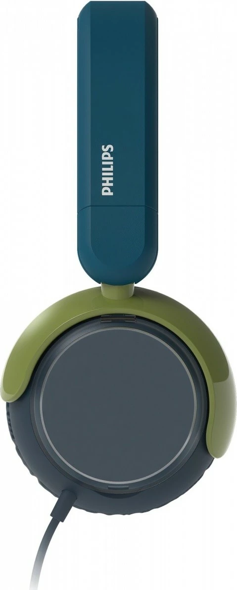 Kufje për fëmijë Philips TAK2000CT/00, me mikrofon, limit volum 85 dB, me tel 3.5 mm + adapter USB‑C, over‑ear, tyrkiz