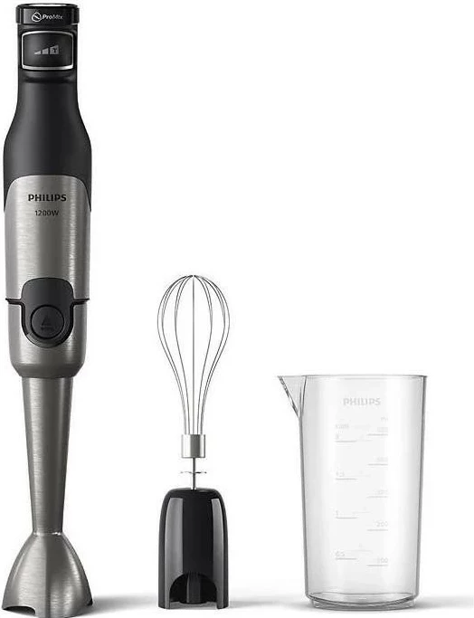 Blender dore Philips HR2682/00, 1200W, ngjyrë zi-argjendtë