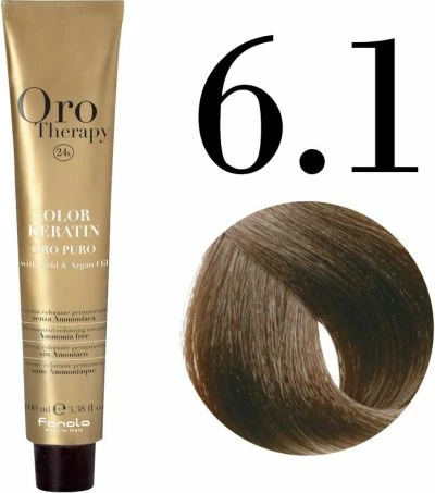 Ngjyrë për flokë Oro 6.1  hiri, 100 ml