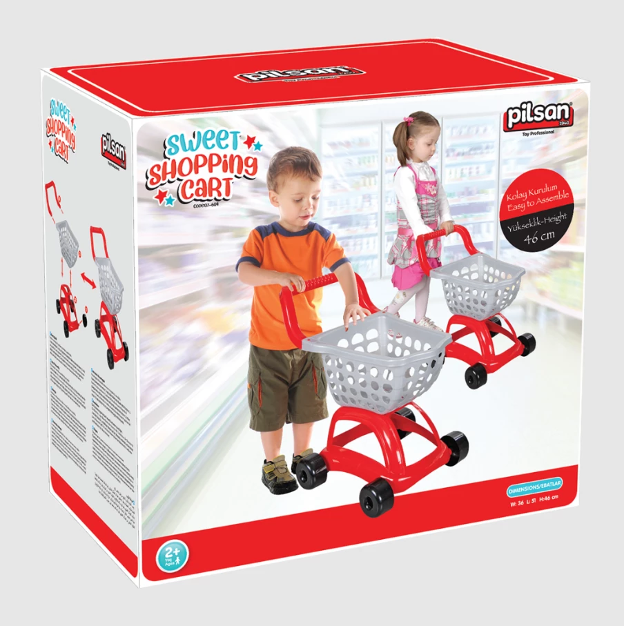 Lodër karrocë për fëmijë Pilsan Sweety Shopping Chart