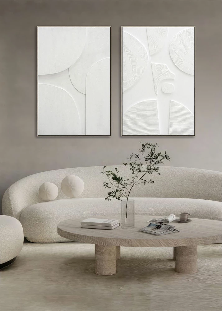 Pikturë dekorative Dazzling, kanavacë, kornizë druri natyral, 80x120x6cm