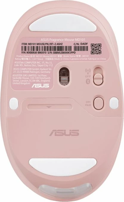 maus wireless Asus MD101 Rose Clay