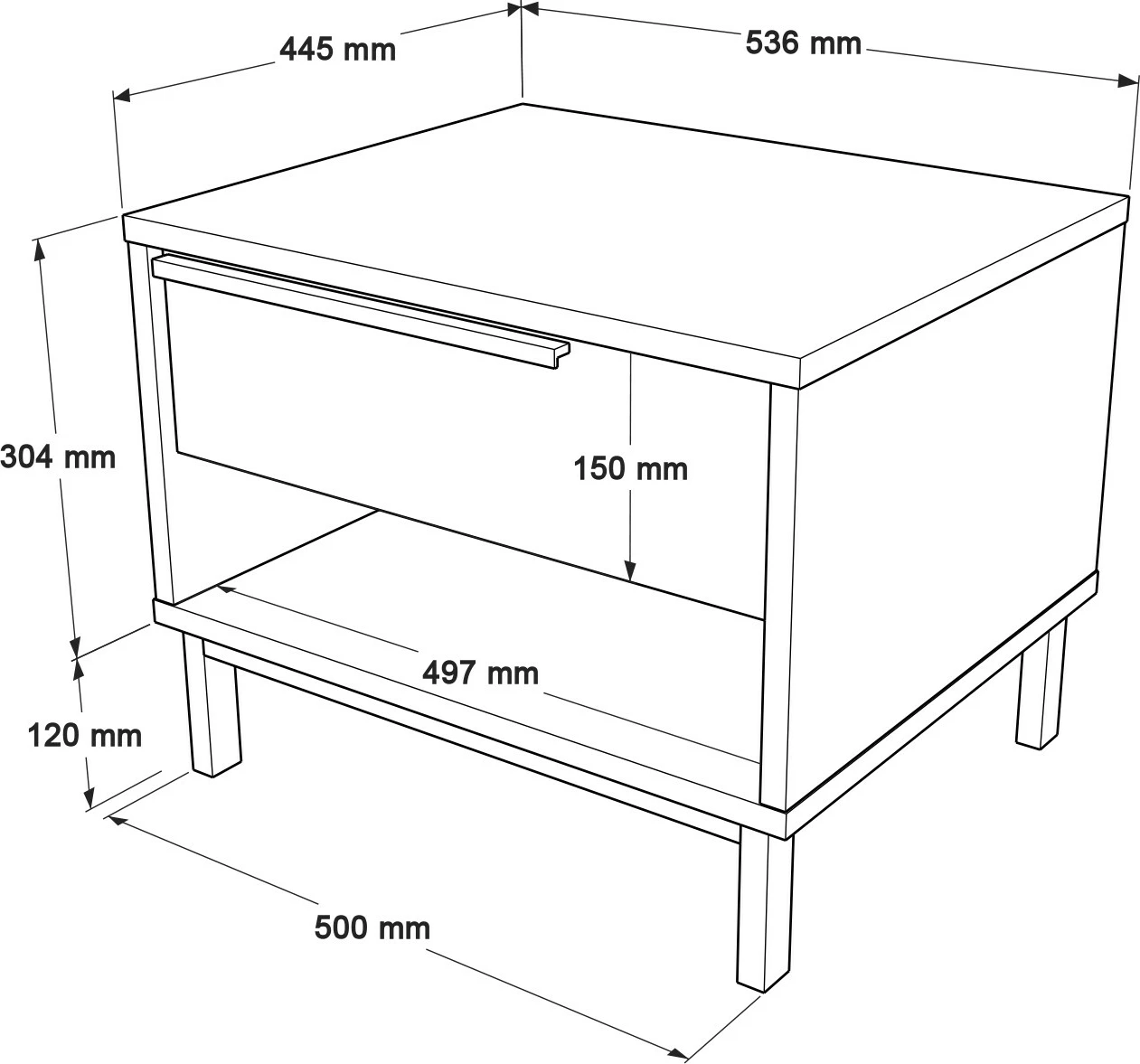 Set dhome për të rinj Skye Decor, ngjyrë lisi, ON22-SU