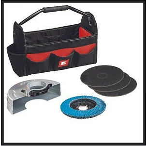 Fleks Einhell TC-AG 125/850 Kit, 850W, disk 125mm, kuq/zi