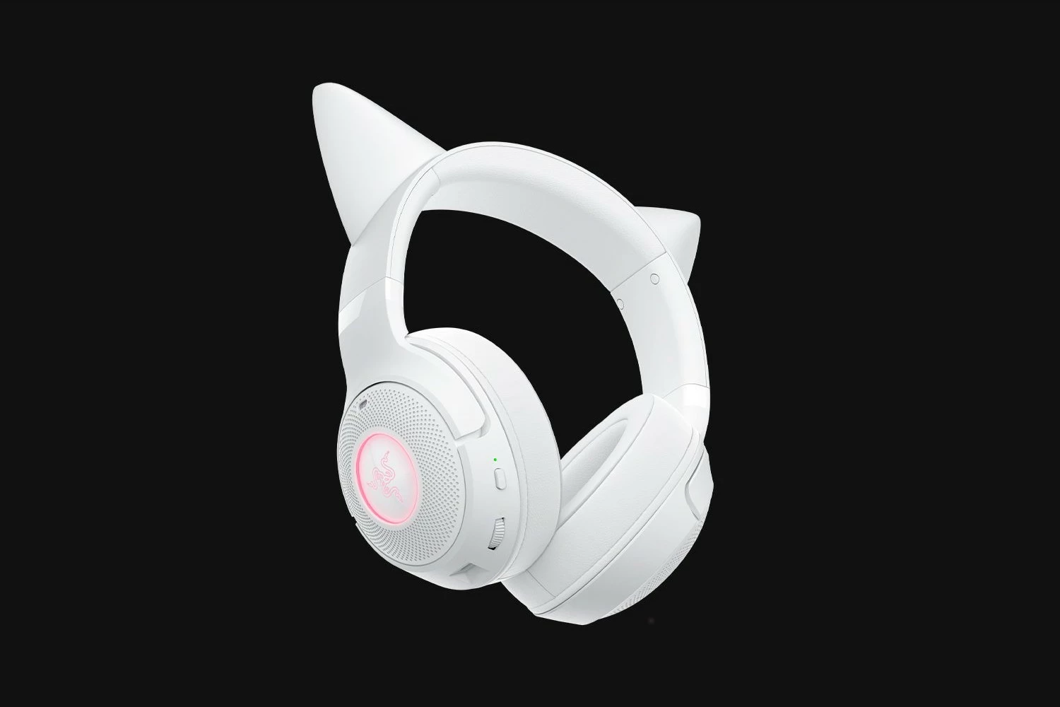 Kufje Razer Kraken Kitty V2 BT, wireless, Bluetooth, 40 orë, të bardha